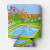 Pool Party Koelbox Blikjeskoeler (Achterkant)