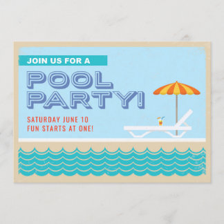 Pool Party nodigt uit Kaart