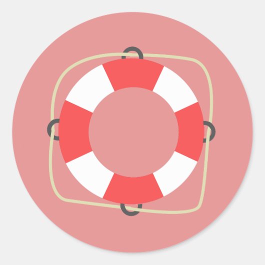 Pool Party-stickers Ronde Sticker (Voorkant)