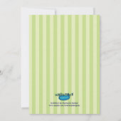 Pool Party Summer Birthday Invitation Kaart (Achterkant)