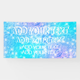 Pool party Summer party Beach party waterripples Spandoek