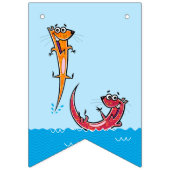 Pool Party Welcome, Polka dot Otters Vlaggetjes (Eerste vlag)