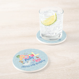 Pool Party Zandsteen Onderzetter