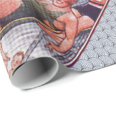 Pool Party  zwemmen Cadeaupapier (Rol Hoek)