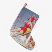 Pool Party  zwemmen Kleine Kerstsok (Voorkant (Hangend))