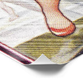 Pool Party  zwemmen Perfect Poster (Hoek)