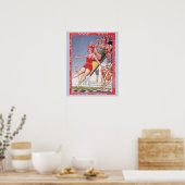 Pool Party zwemmen Poster (Keuken)