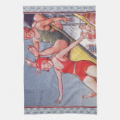 Pool Party  zwemmen Theedoek (Verticaal)