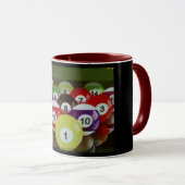 **POOL PLAYER'S** BOISSON DE CHOICE MUG (Devant droit)