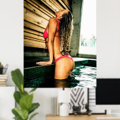 Pool Pleasure Poster (Thuiskantoor)