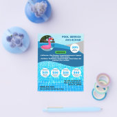 Pool Service and Repair Flyer (Enkel)