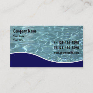 Pool Service Cards Visitekaartje