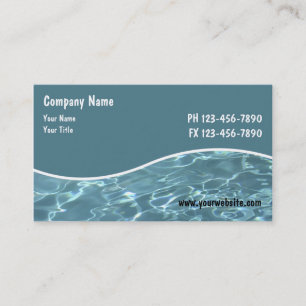 Pool Service Cards Visitekaartje