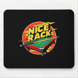 Pool Shark Biljart Leuke Rack Funny Puns 8 Ball B Muismat