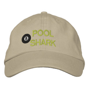 Pool Shark geborduurd Pet