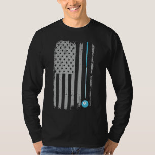 Pool Speler - Biljart 8 Ball Amerikaanse FL T-shirt