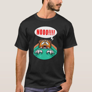 Pool speler Billiard krabben Billiard Ball Bill T-shirt