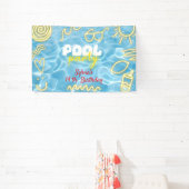 Pool summer neon vibes birthday party spandoek (Insitu)