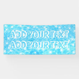 Pool Summer party Beach party Tropische party Spandoek