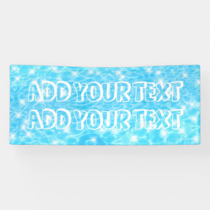 Pool Summer party Beach party Tropische party Spandoek