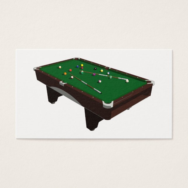 Pool table (Devant)