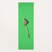 Pool Table Cue Stick en Balls Yogamat (Voorkant)