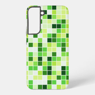 Pool Tegels, Groene Mozaïek Tegels, Geometrisch Pa Samsung Galaxy Hoesje
