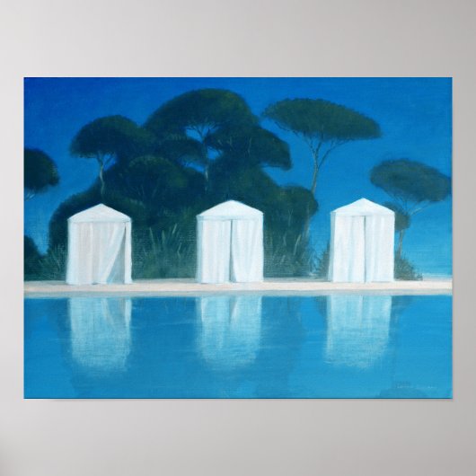 Pool Tents Poster (Voorkant)