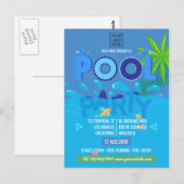 Pool van het bedrijf/Club Briefkaart (Voorkant / Achterkant)