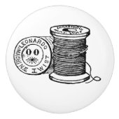 pool van thread keramische knop (Voorkant)