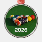 Poolballen Ornament (Voorkant)