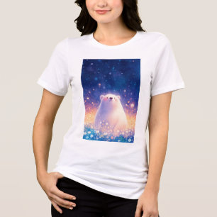 Poolbeer Bloemenwereld Tri-Blend Shirt