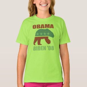 Poolbeer Obama Biden '08 Kids T-shirt