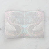 Poolbeer Wolf Yin Yang Grafische Kunstkaart Kaart (Binnen)