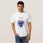 Poole Family Crest - Poole Coat of Arms T-shirt (Voorkant volledig)