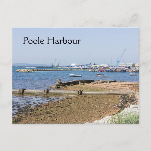 Poole Harbor Briefkaart (Voorkant)