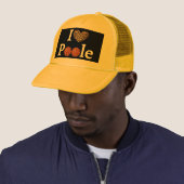 Poole Party Cheetah Pattern, Trucker Hat Pet (In situ)