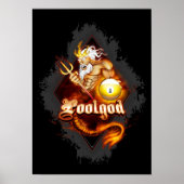 Poolgod poster (Voorkant)