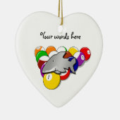 poolhaai keramisch ornament (Rechts)