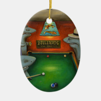 poolhaaien keramisch ornament