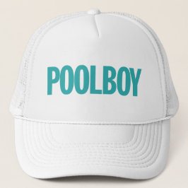 Pooljongen. Trucker Pet
