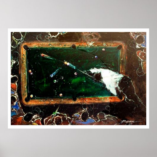 Poolkunst Poster (Voorkant)