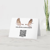 Poollicht Ijsbeer Feestdagen Kaart (Achterkant)