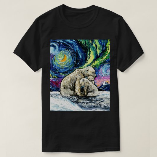 poolnacht t-shirt (Design voorkant)