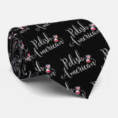 Pools-Amerikaans Stropdas met ingewikkeld hart (Opgerold)