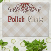 Pools-Amerikaanse theehanddoeken Theedoek (Gevouwen)