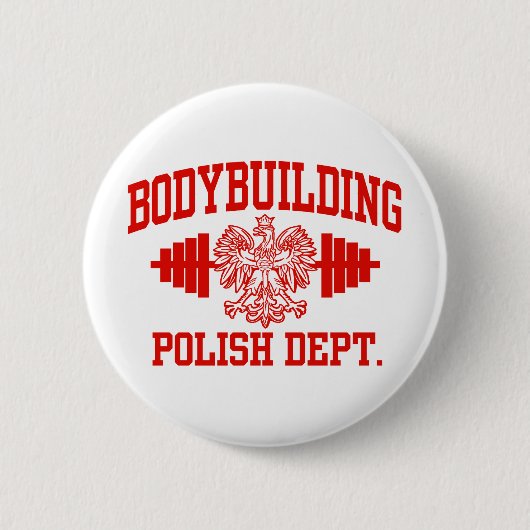 Pools Bodybuilding Ronde Button 5,7 Cm (Voorkant)