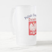 Pools Canadees Eagle Shield Dziadek Matglas Bierpul (Voorkant links)