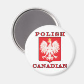 Pools Canadees Eagle Shield Magneet (Voorkant / Achterkant)