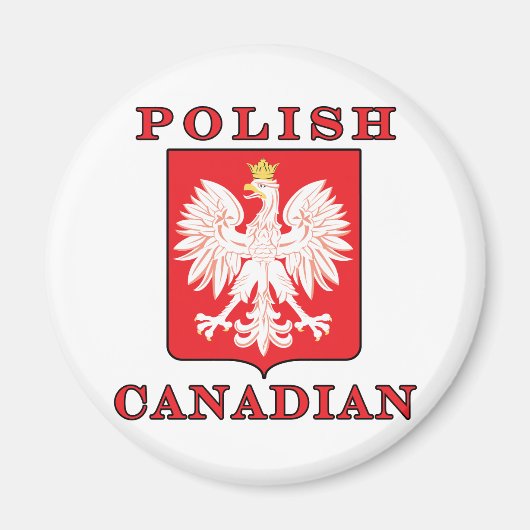 Pools Canadees Eagle Shield Magneet (Voorkant)